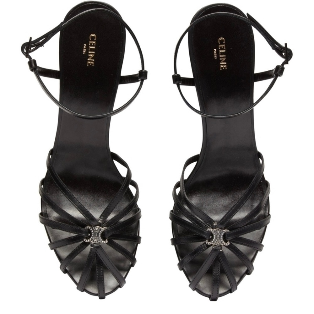 Celine Triomphe Sandal size 38. NEW WITH TAGS - Picture 3 of 8